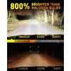 imageUpgraded H139008 Bulbs 60000LM 10X Super Brighter 85000 Hours Long Service Life 6500K Cool White Real 11 Halogen Size Fog Lights Plug N Play Pack of 2H1