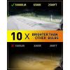 imageUpgraded H139008 Bulbs 60000LM 10X Super Brighter 85000 Hours Long Service Life 6500K Cool White Real 11 Halogen Size Fog Lights Plug N Play Pack of 29007HB5