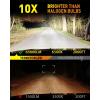 imageUpgraded H7 H7LL Light Bulbs 60000LM Insane Brightness Real 11 Halogen Mini Size H7 Fog Lights 6500K White with UltraBright LED Chips Plug and Play Pack of 2H49003HB2