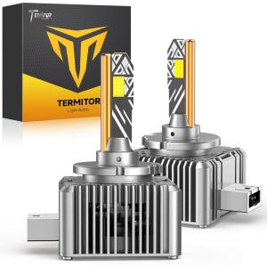 imageUpgraded H139008 Bulbs 60000LM 10X Super Brighter 85000 Hours Long Service Life 6500K Cool White Real 11 Halogen Size Fog Lights Plug N Play Pack of 2D3SD3R