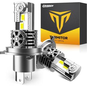 imageUpgraded H7 H7LL Light Bulbs 60000LM Insane Brightness Real 11 Halogen Mini Size H7 Fog Lights 6500K White with UltraBright LED Chips Plug and Play Pack of 2H49003HB2